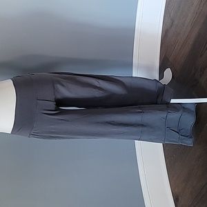 Matilda Jane Charcoal Tiered Flare Wide-Leg Pants